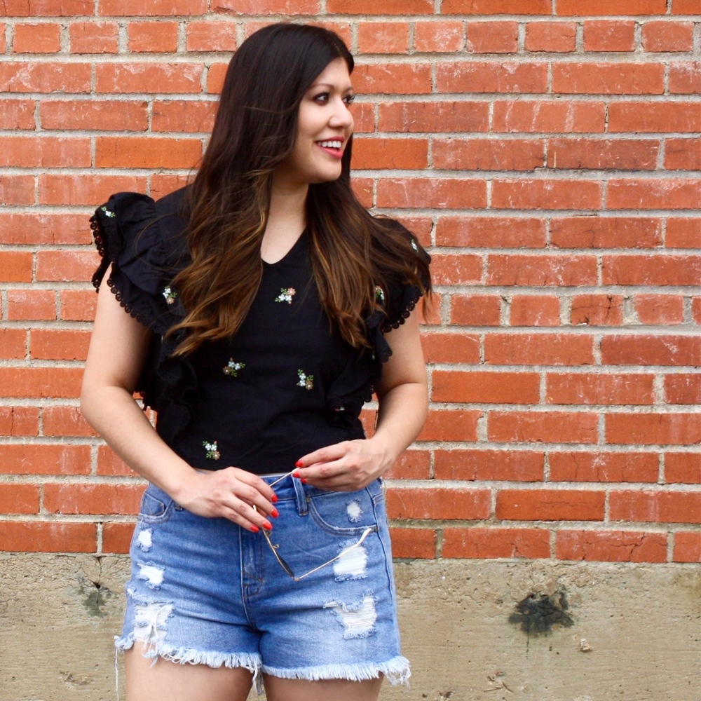 Andrea Floral Tunic